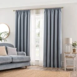 Libra Washable Blackout Pencil Pleat Curtains -Curtain Series 30879022 alt01