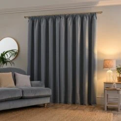 Libra Washable Blackout Pencil Pleat Curtains -Curtain Series 30879022 alt04