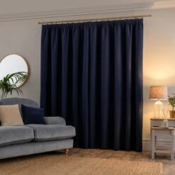 Libra Washable Blackout Pencil Pleat Curtains -Curtain Series 30879049 alt04