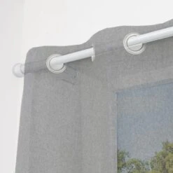 No Drills Extendable Metal Eyelet Curtain Pole 26 No Drills Extendable Metal Eyelet Curtain Pole -Curtain Series 30883207 alt04