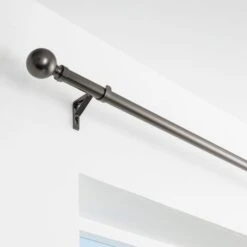 Ashton Fixed Metal Eyelet Curtain Pole -Curtain Series 30883229