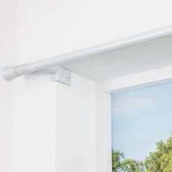 No Drills Trumpet Extendable Metal Eyelet Curtain Pole -Curtain Series 30883231