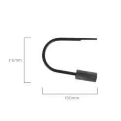 Marble Matt Black Curtain Holdbacks -Curtain Series 30883234 alt09