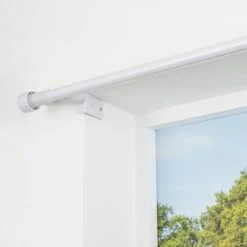 No Drills Stud Extendable Metal Eyelet Curtain Pole -Curtain Series 30883239