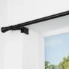 No Drills Trumpet Extendable Metal Eyelet Curtain Pole -Curtain Series 30883351
