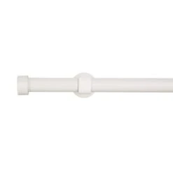 Ribbed Extendable Metal Eyelet Curtain Pole -Curtain Series 30883371 alt01