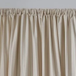 Linford Stripe Unlined Slot Top Curtains -Curtain Series 30884901