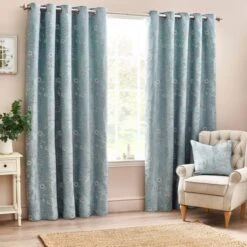 Sophia Eyelet Curtains -Curtain Series 30885435 alt01