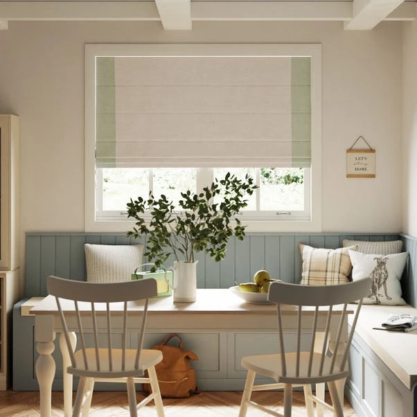 Luna Bordered Blackout Roman Blind 3 Luna Bordered Blackout Roman Blind