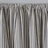 Linford Stripe Unlined Slot Top Curtains -Curtain Series 30887259