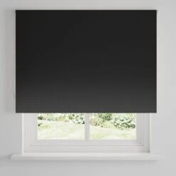 Satin Blackout Roller Blind -Curtain Series 30894029 alt03