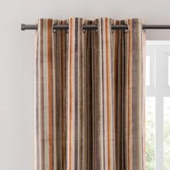 Aliyah Stripe Eyelet Curtains 40 Aliyah Stripe Eyelet Curtains -Curtain Series 30895286