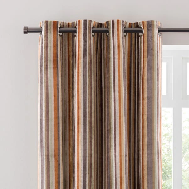 Aliyah Stripe Eyelet Curtains 21 Aliyah Stripe Eyelet Curtains - Image 19