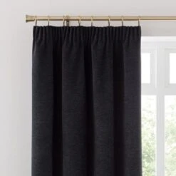Genoa Chenille Blackout Pencil Pleat Curtains 40 Genoa Chenille Blackout Pencil Pleat Curtains -Curtain Series 30895341