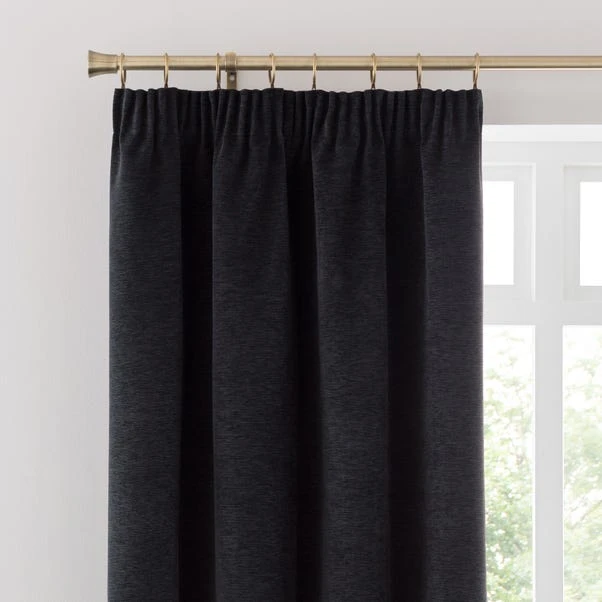 Genoa Chenille Blackout Pencil Pleat Curtains 21 Genoa Chenille Blackout Pencil Pleat Curtains - Image 19