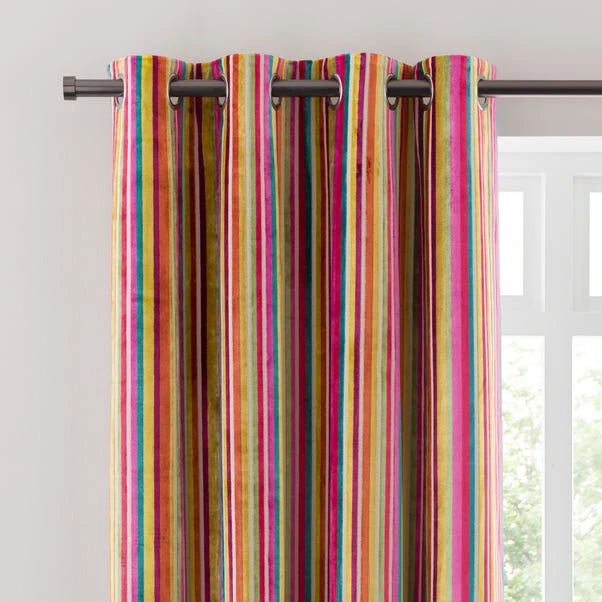 Aliyah Stripe Eyelet Curtains 15 Aliyah Stripe Eyelet Curtains - Image 13