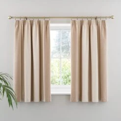 Boucle Stripe Pencil Pleat Curtains -Curtain Series 30895372 alt05