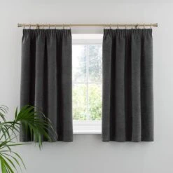 Genoa Chenille Blackout Pencil Pleat Curtains 38 Genoa Chenille Blackout Pencil Pleat Curtains -Curtain Series 30895377 alt05