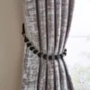 Opulence Black Crystal Tieback 2 Opulence Black Crystal Tieback -Curtain Series 30901340