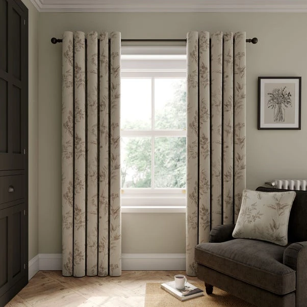 Forest Berries Eyelet Curtains 4 Forest Berries Eyelet Curtains - Image 2