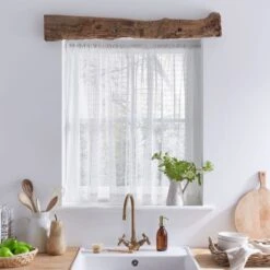 Ditsy Stripe Slot Top Voile -Curtain Series 30901932 alt01