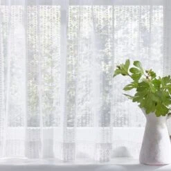 Ditsy Stripe Slot Top Voile -Curtain Series 30901936 alt02