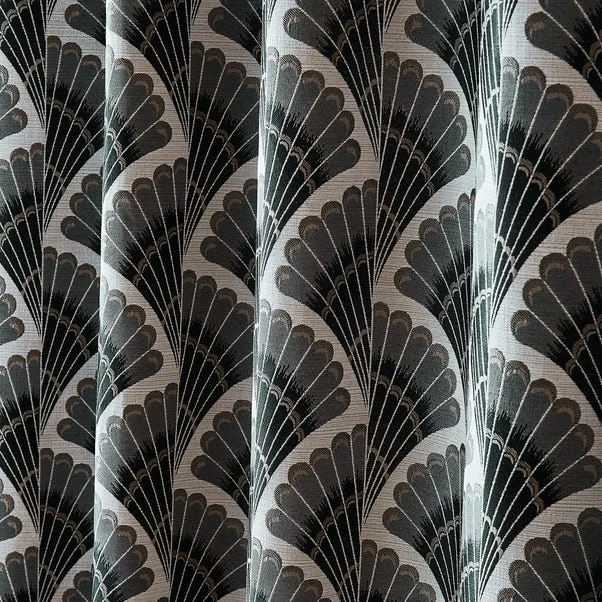 Fan Jacquard Eyelet Curtains 5 Fan Jacquard Eyelet Curtains - Image 3