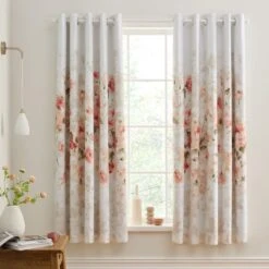 Evelyn Rose Blackout Eyelet Curtains -Curtain Series 30902294 alt05
