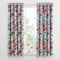 Malin Summer Blooms Blackout Eyelet Curtains 20 Malin Summer Blooms Blackout Eyelet Curtains -Curtain Series 30902382 alt05