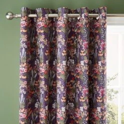 Harvest Floral Blackout Eyelet Curtains -Curtain Series 30902390
