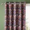 Harvest Floral Blackout Eyelet Curtains -Curtain Series 30902443