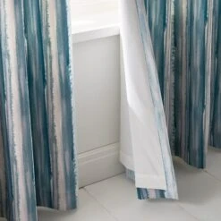 Watercolour Stripe Eyelet Curtains -Curtain Series 30902560 alt06