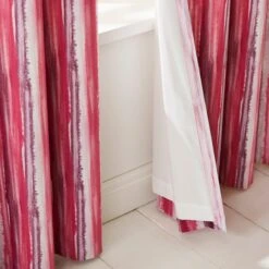 Watercolour Stripe Eyelet Curtains -Curtain Series 30902593 alt06