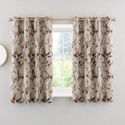 Zen Jacquard Eyelet Curtains -Curtain Series 30902632 alt05