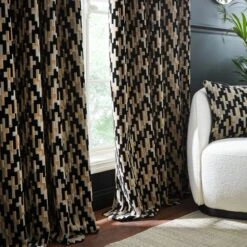Lori Velvet Eyelet Curtains -Curtain Series 30902921 alt06