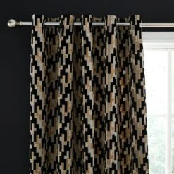 Lori Velvet Eyelet Curtains -Curtain Series 30902922