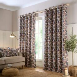 Forest Fruits Eyelet Curtains -Curtain Series 30903438 alt01