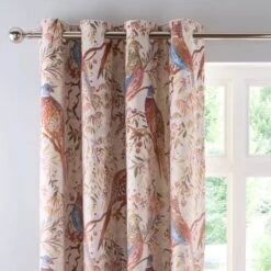 Woodland Pheasant Eyelet Curtains -Curtain Series 30903448