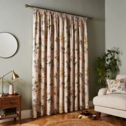 Botanical Orchard Pencil Pleat Curtains -Curtain Series 30904044 alt04