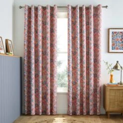 Avie Ditsy Blackout Eyelet Curtains -Curtain Series 30904192 alt01