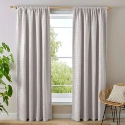 Emerson Waffle Slot Top Curtains -Curtain Series 30904251 alt01