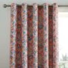 Avie Ditsy Blackout Eyelet Curtains -Curtain Series 30904273