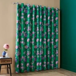 Milanna Blooms Eyelet Curtains -Curtain Series 30904290 alt04