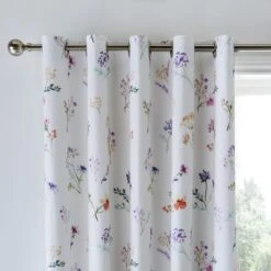 Springfield Floral Eyelet Curtains -Curtain Series 30904299