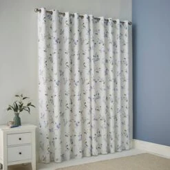 Nola Floral Eyelet Curtains -Curtain Series 30904304 alt04