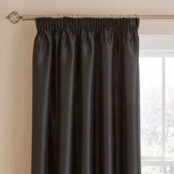 Novanna Faux Silk Blackout Pencil Pleat Curtains 27 Novanna Faux Silk Blackout Pencil Pleat Curtains -Curtain Series 30904807
