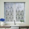 Damask Slot Top Net Curtain 2 Damask Slot Top Net Curtain -Curtain Series 30905732