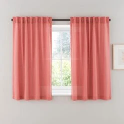 Touch Of Linen Unlined Tab Top Curtains -Curtain Series 30914036 alt05