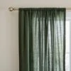Cotton Linen Slot Top Voile Curtains -Curtain Series 30922052