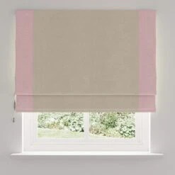 Luna Bordered Blackout Roman Blind 35 Luna Bordered Blackout Roman Blind -Curtain Series 30925011 alt03